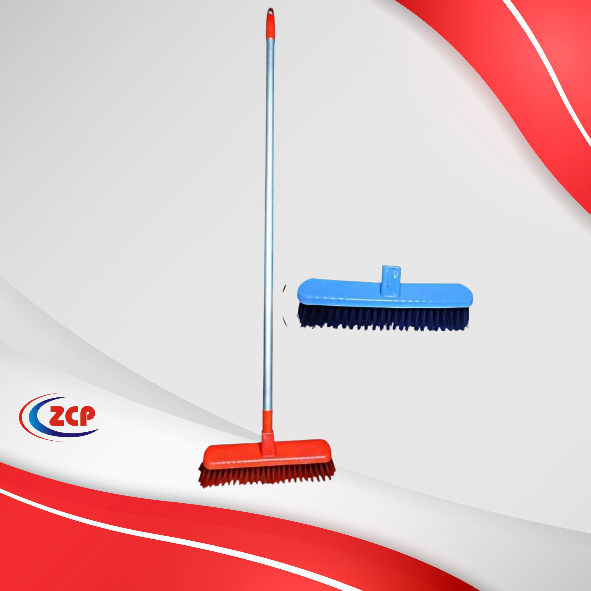 Home Plastic Sweeping Brushes Tall Broom