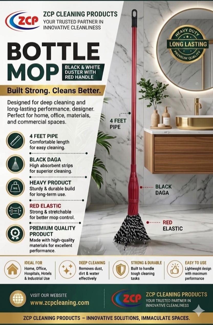 ✨ Deep Reach | Strong Cleaning Performance | Durable | Easy Grip | Reusable