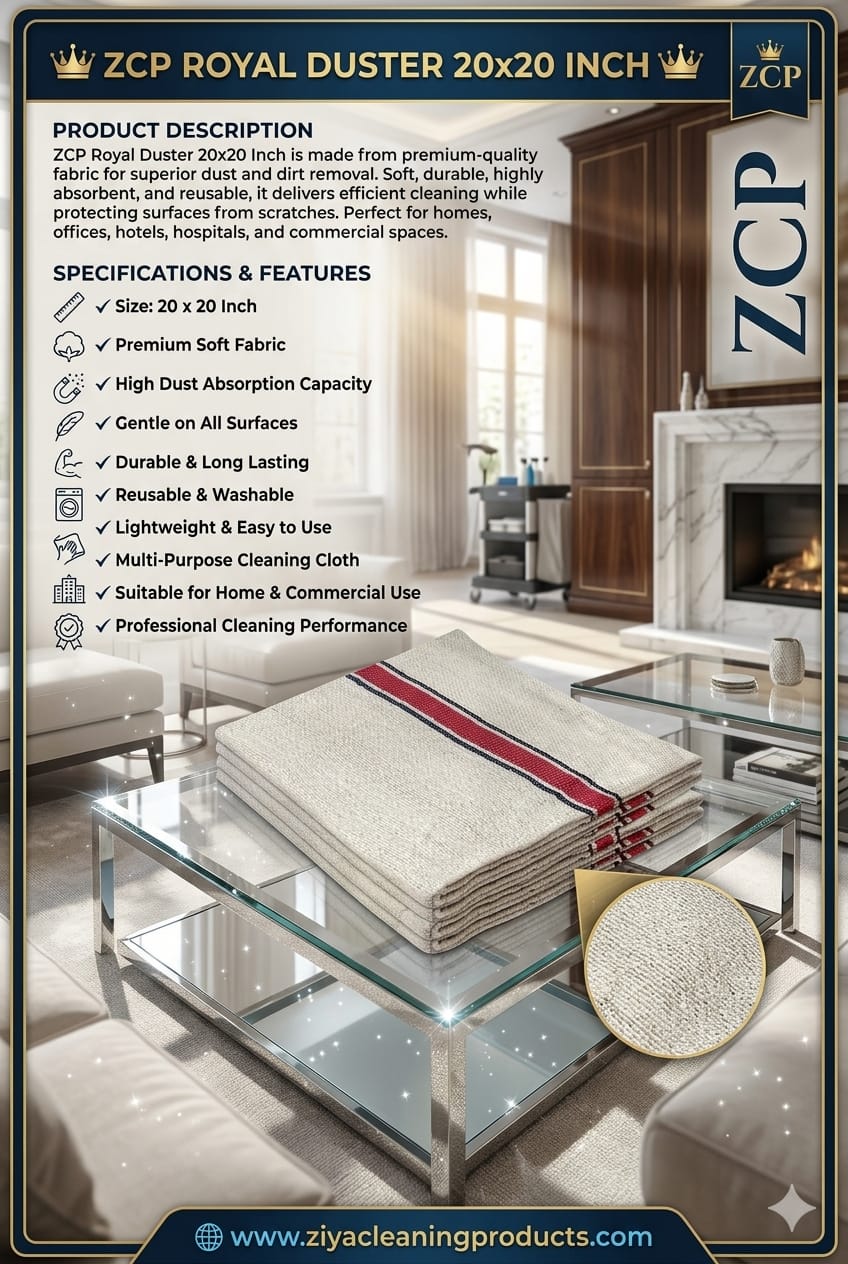 🧹 Soft Fabric | High Dust Absorption | Reusable | Durable | Multi-Purpose