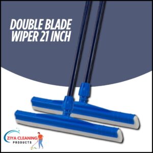floor squeegee double blade